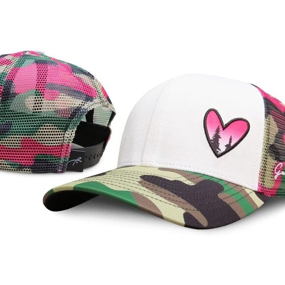 ✨ Grace Folly Baseball Cap Women Pink Beach Trucker Snapback Summer Mesh Hats - Picture 9 of 9